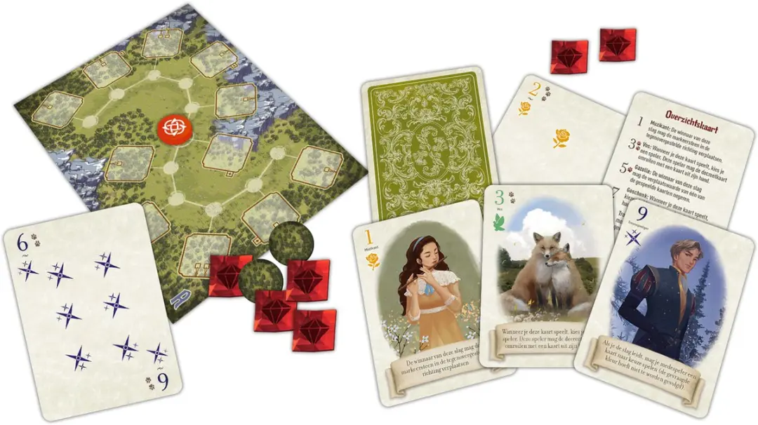 White Goblin Games De Vos in het Bos: Duet - Coöperatief 2-spelersspel