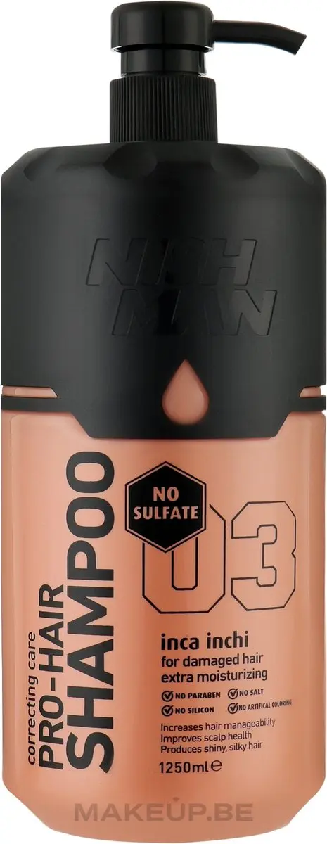 Nishman Pro-Hair Shampoo Inca Inchi 1250ml