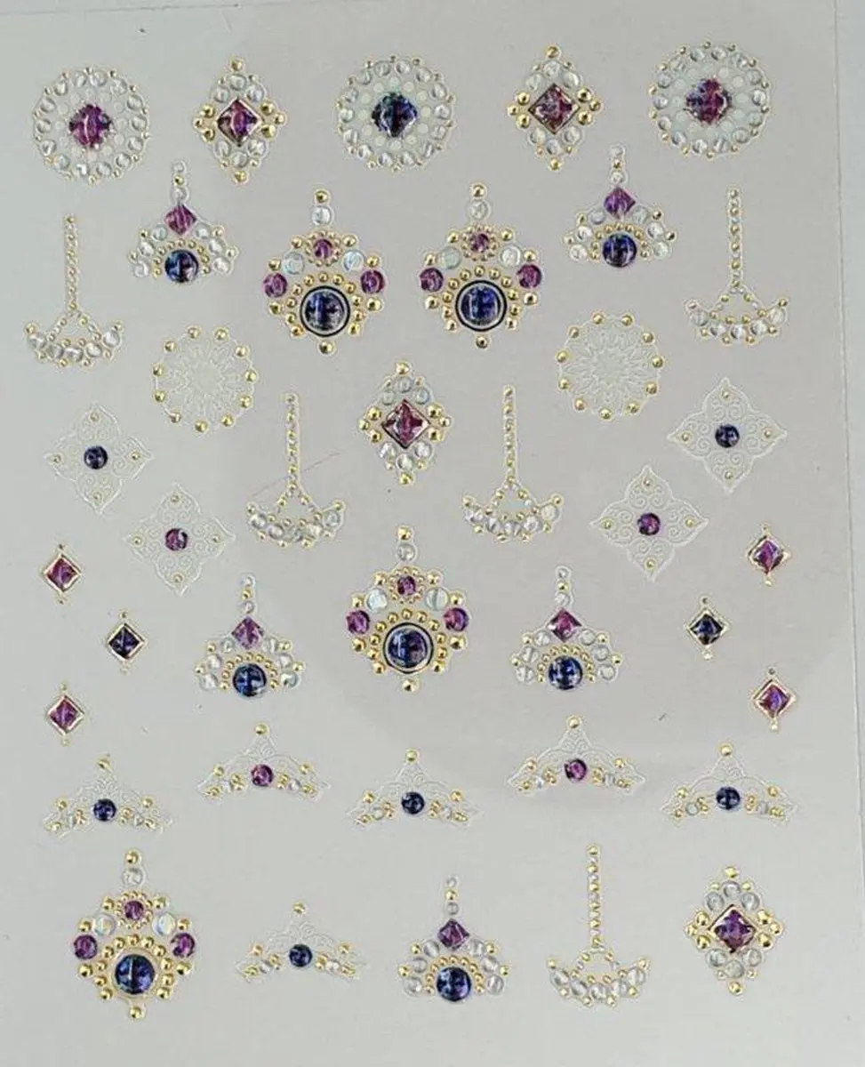 Korneliya 3D Nail Jewels DeLuxe DL14 Nagelstickers