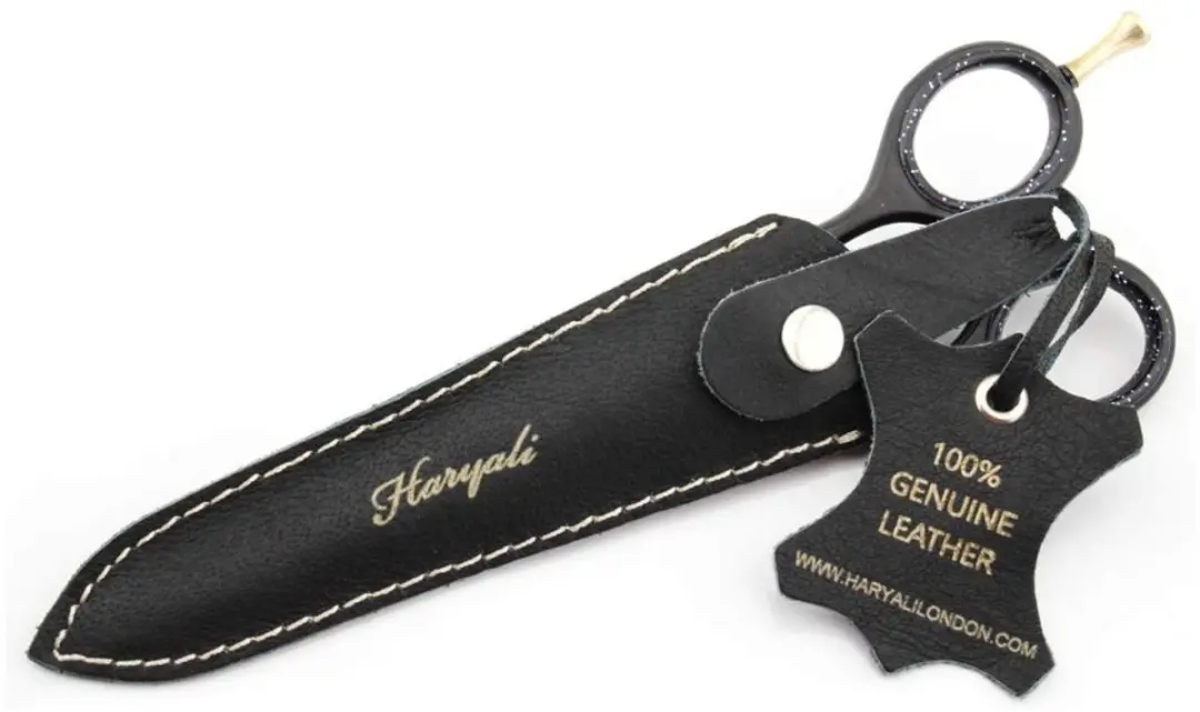 Haryali London Kappersschaar 6.5" - Zwart - Roestvrijstaal