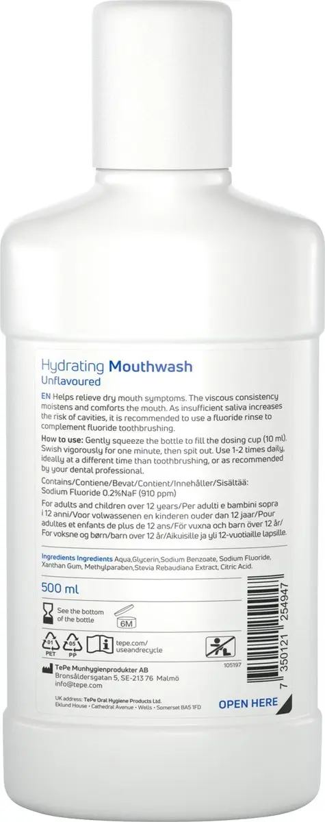 TePe Hydraterende Mondspoeling 500ml