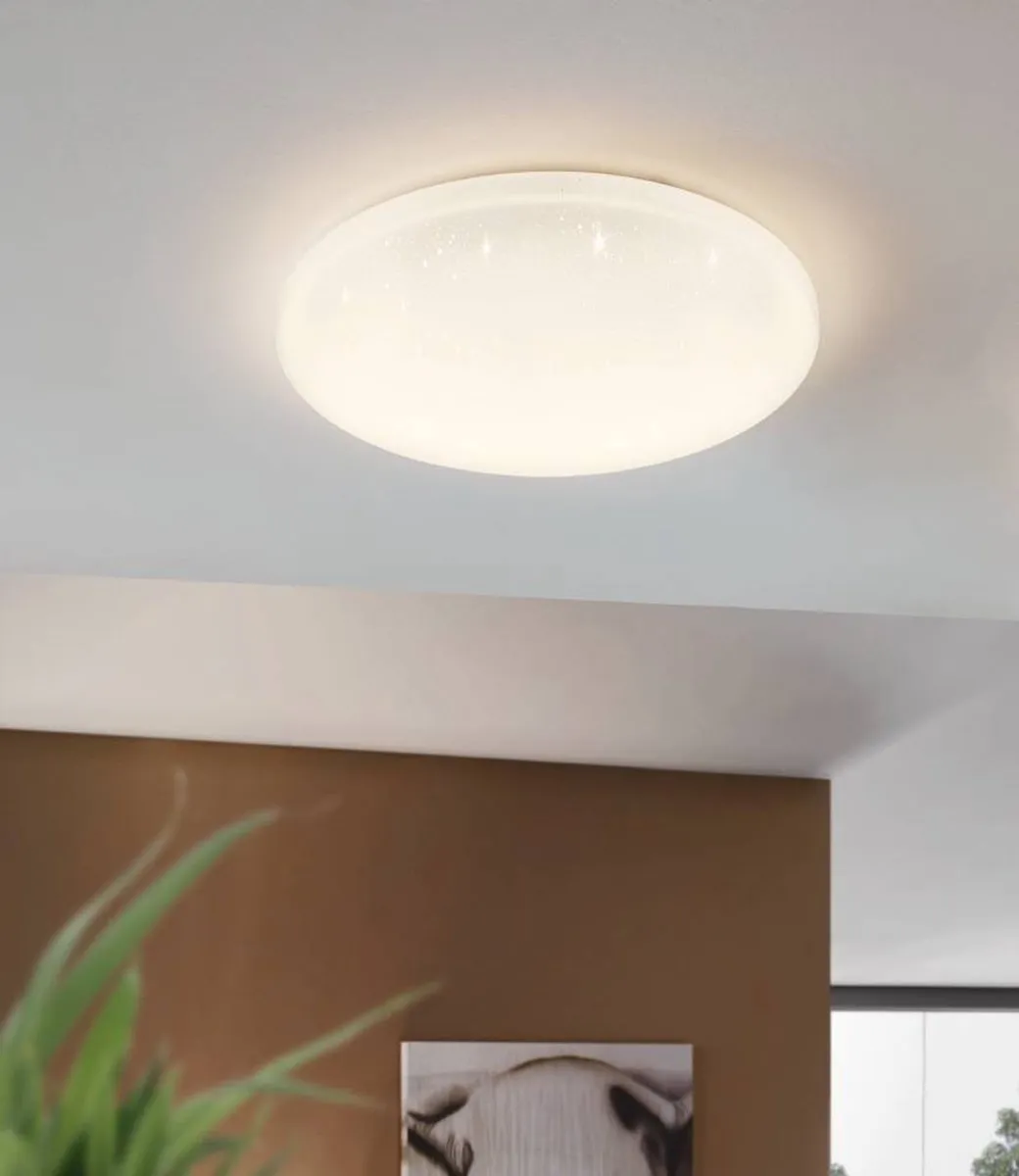 Eglo Frania-A LED Plafondlamp 40cm - Wit