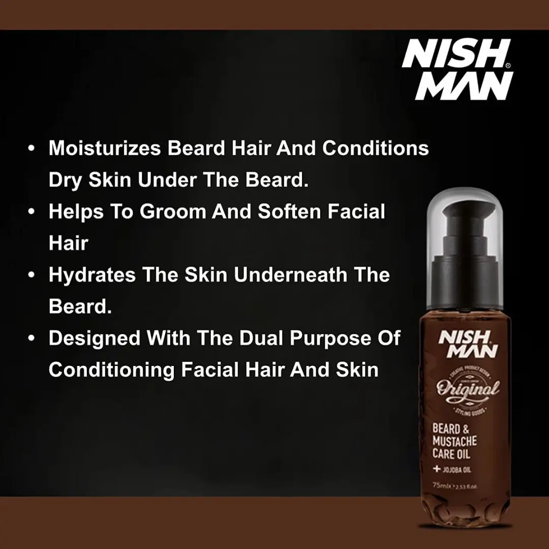 Nishman Baardolie 75ml