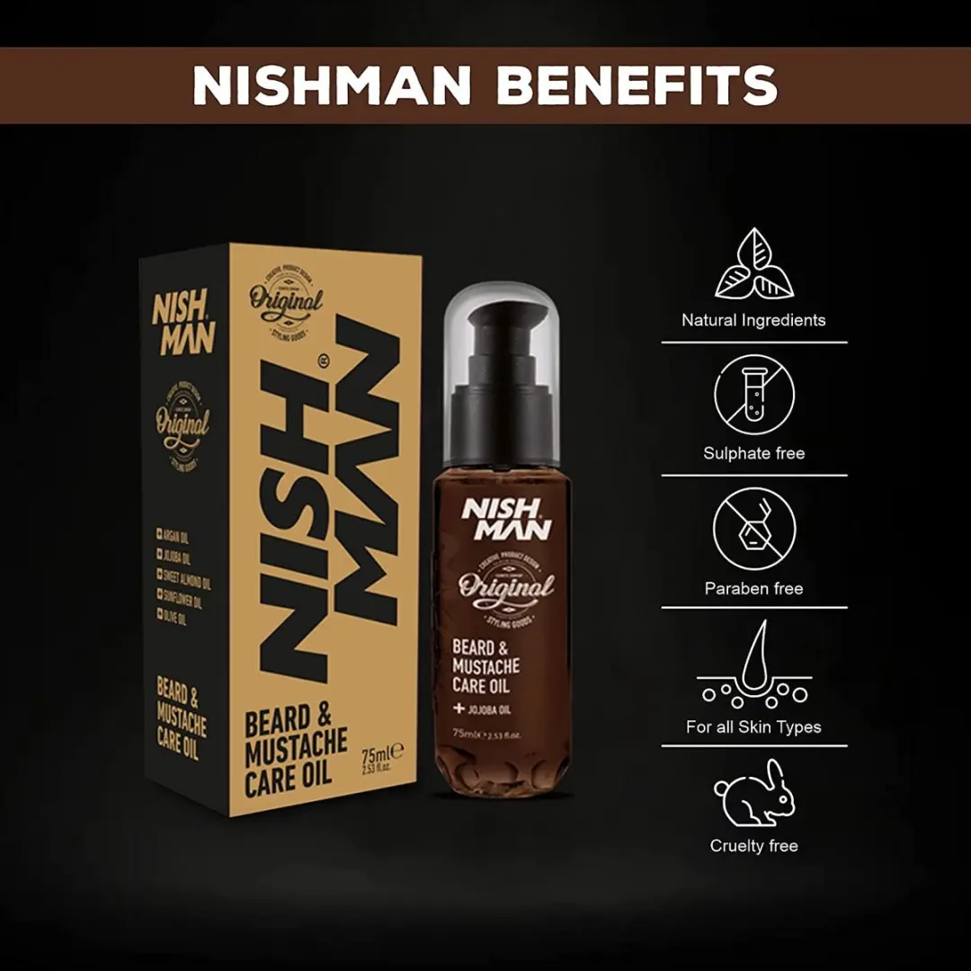 Nishman Baardolie 75ml