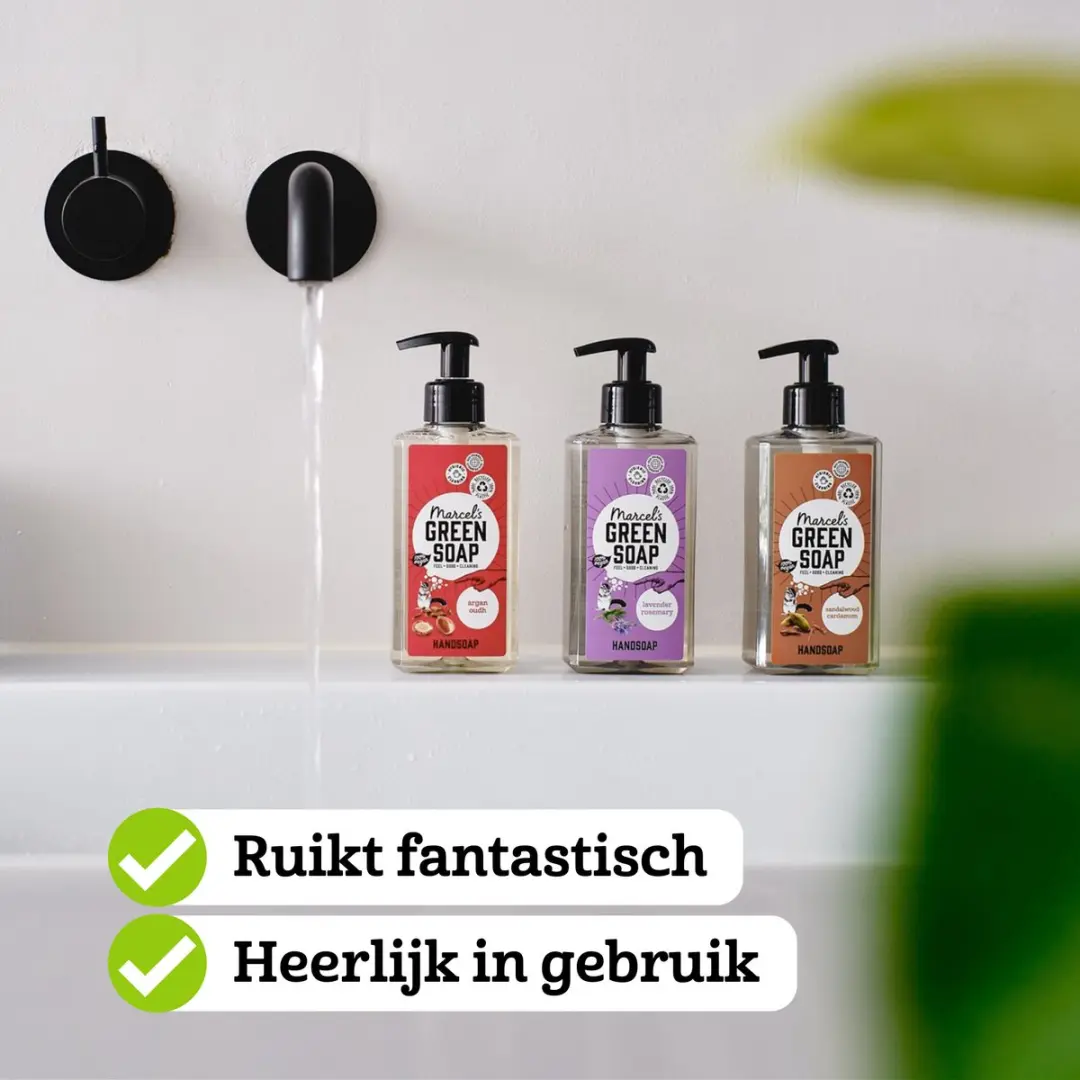 Marcel's Green Soap Handzeep Lavendel & Rozemarijn - 6x250ml