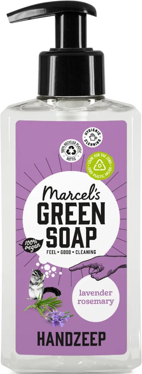 Marcel's Green Soap Handzeep Lavendel & Rozemarijn - 6x250ml