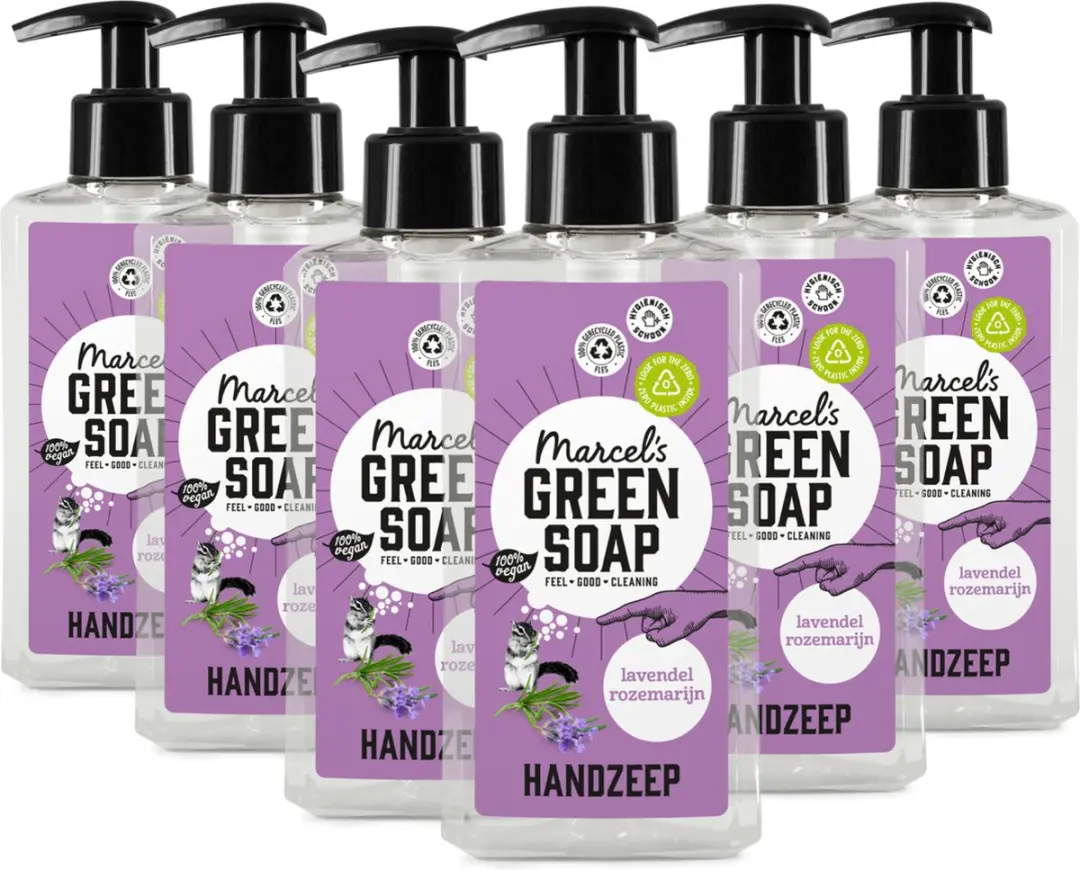 Marcel's Green Soap Handzeep Lavendel & Rozemarijn