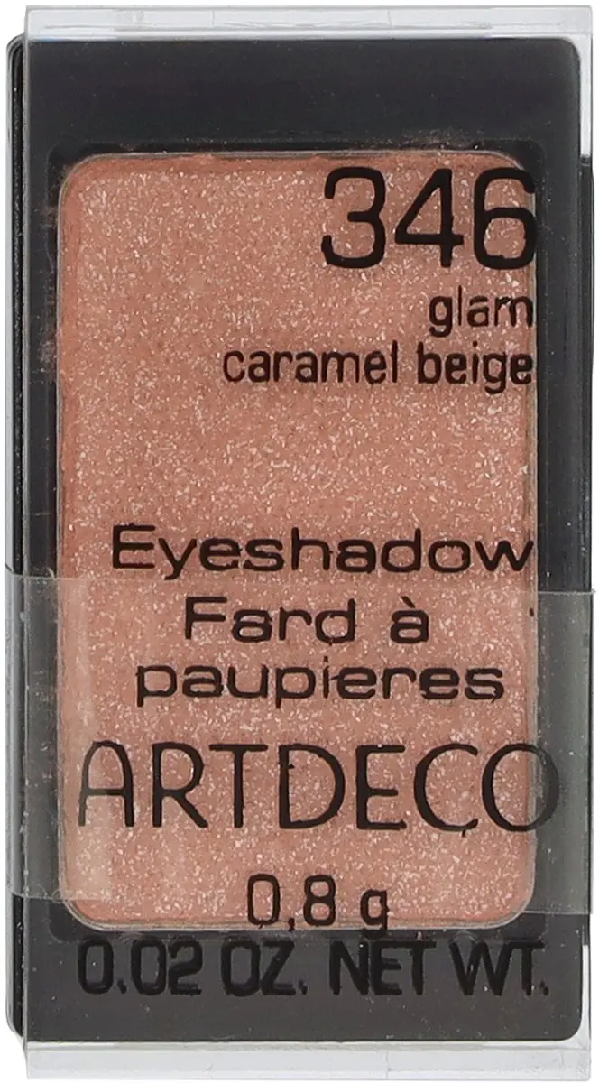 Artdeco Glamour Shimmer Eyeshadow #346 Glam Caramel Beige 0.8g