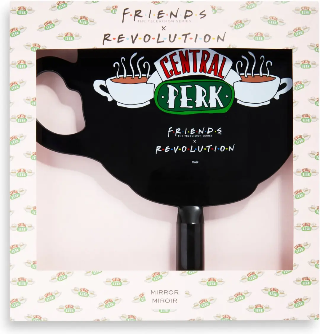 Makeup Revolution X Friends Central Perk Handspiegel - Zwart