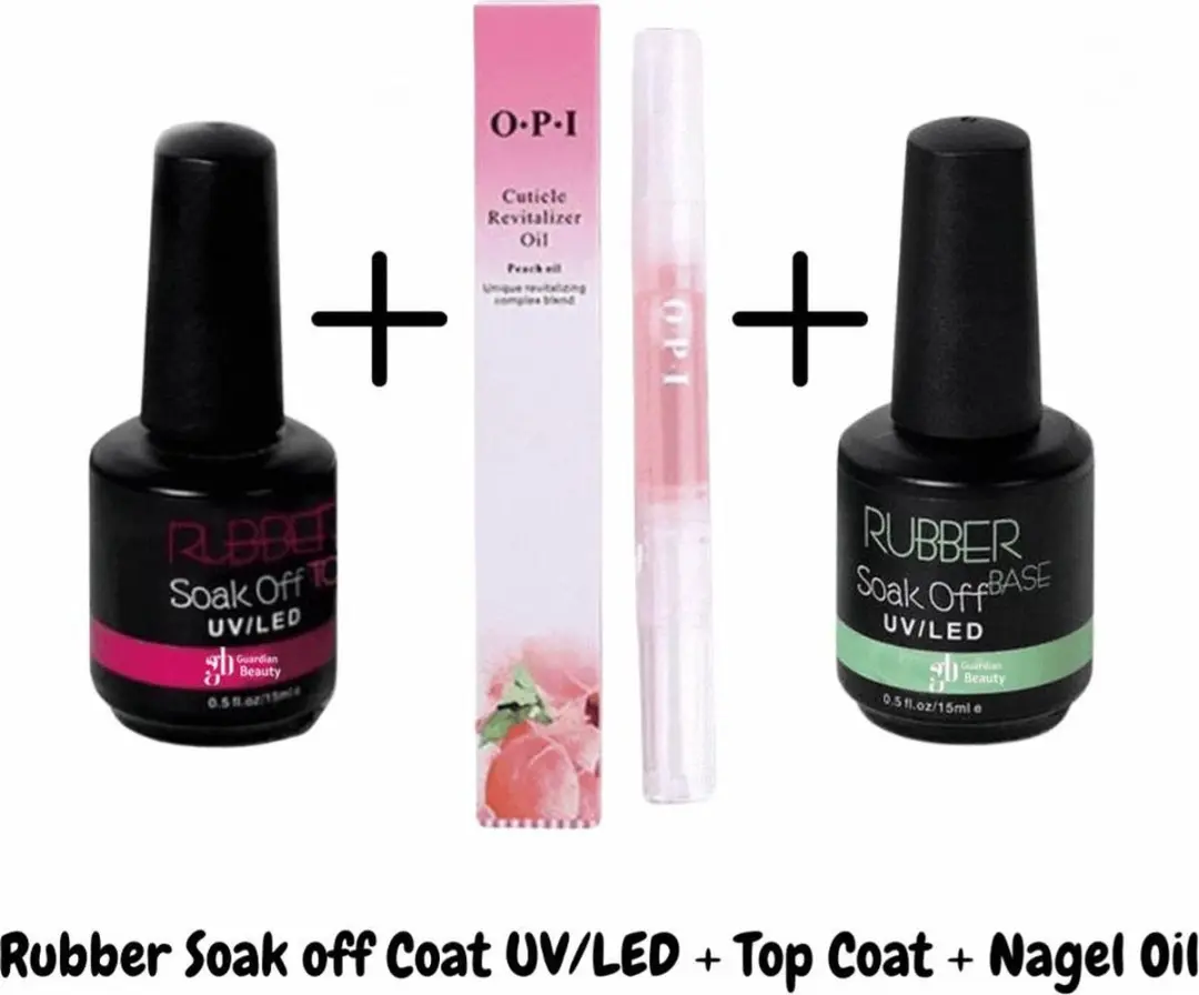 Guardian Beauty Nagel Base & Top Coat Rubber Base