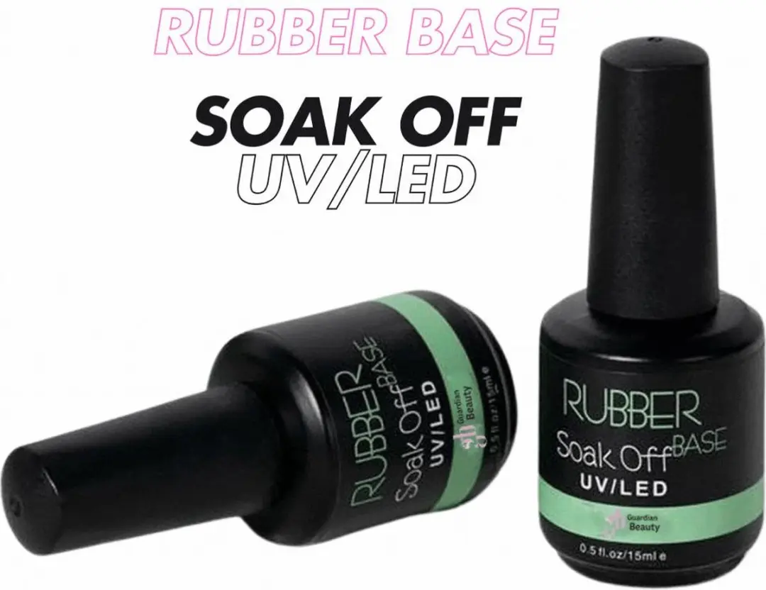 Guardian Beauty Nagel Base & Top Coat Rubber Base - 3x15ml