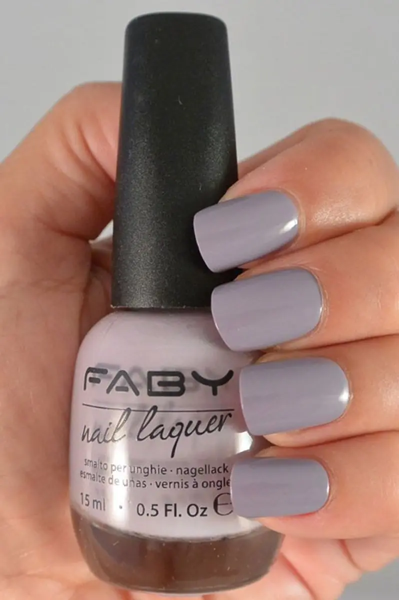 FABY Vegan Nagellak Paars - 15ml