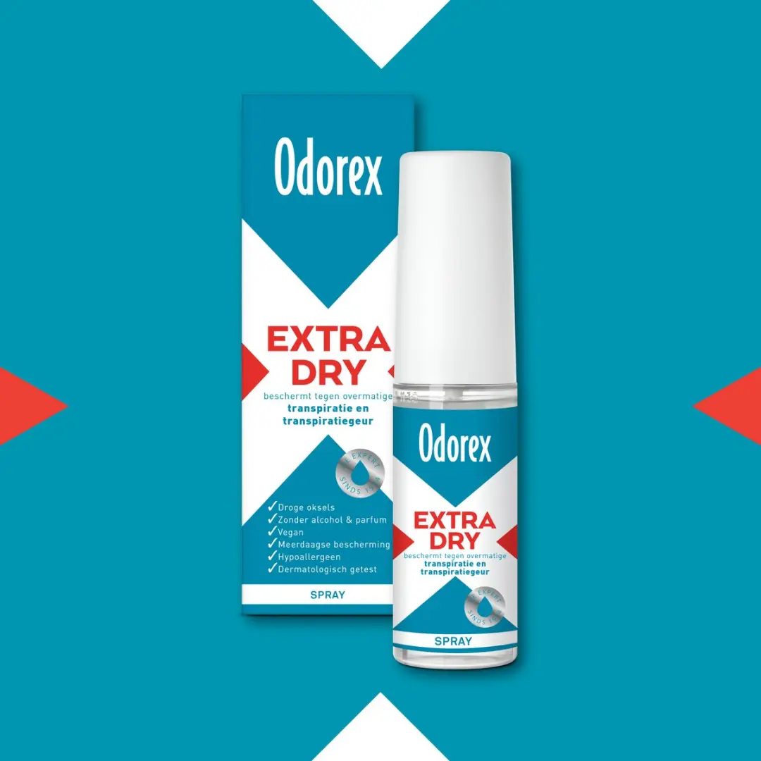 Odorex Extra Dry Anti-Transpirant Spray 180ml - 6x30ml