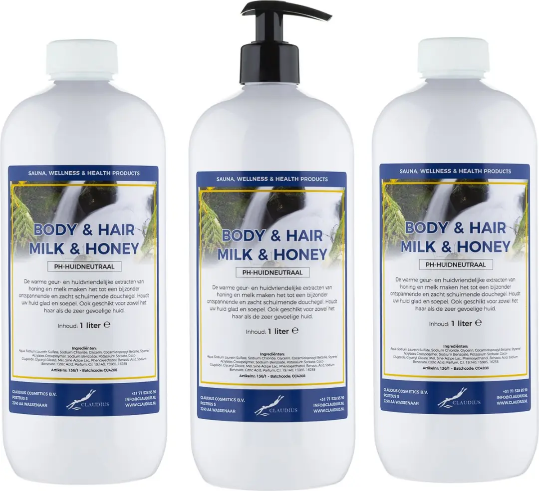 Splashbox Cosmetics Body & Hair Milk & Honey 1L