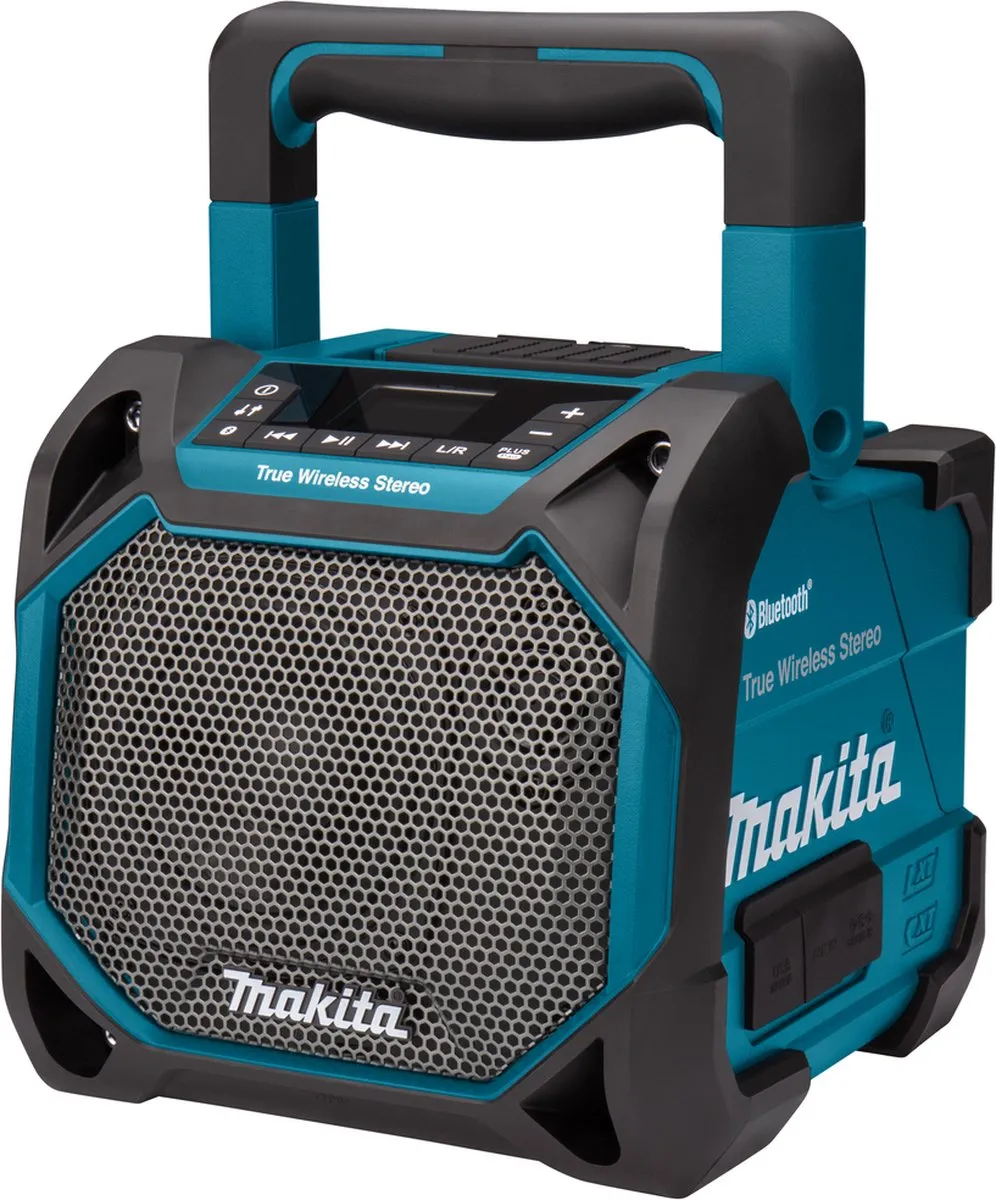 Makita DMR203 Draadloze Speaker - Bluetooth - Groen - afbeelding 6 van 6