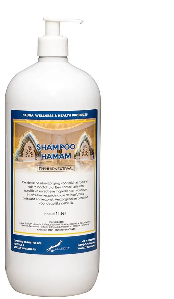 Splashbox Cosmetics Shampoo Hamam 1L