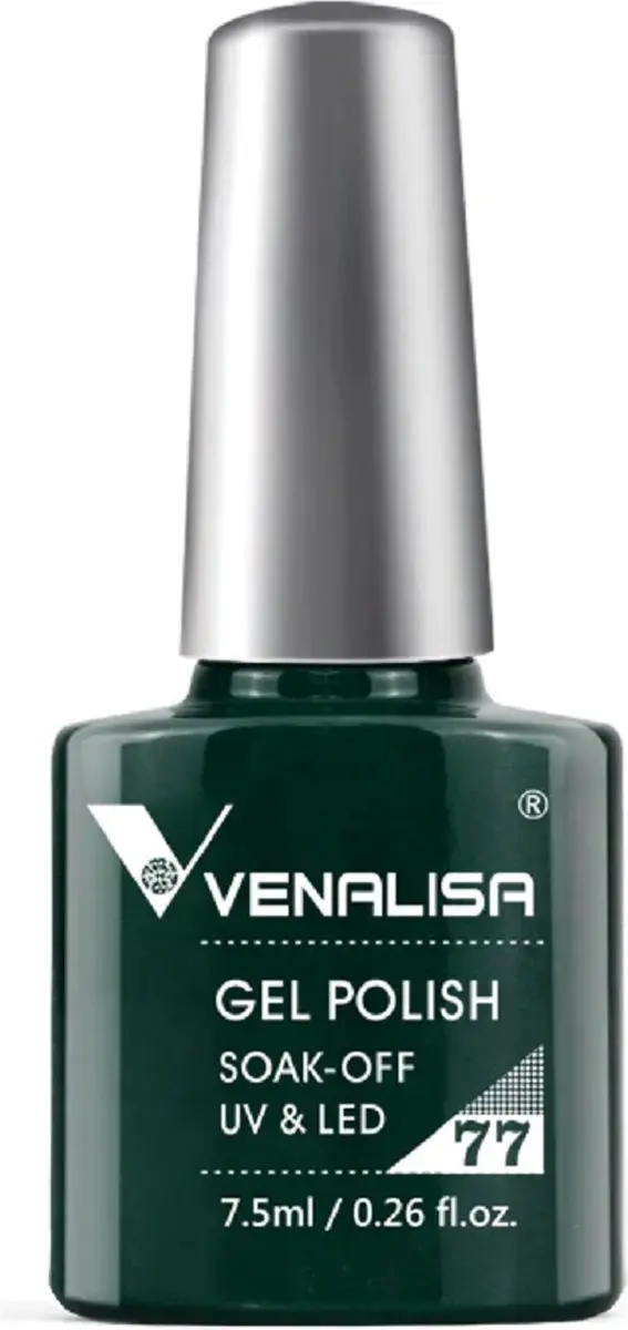 Venalisa UV Gellak Groen 7.5ml - Donkergroen