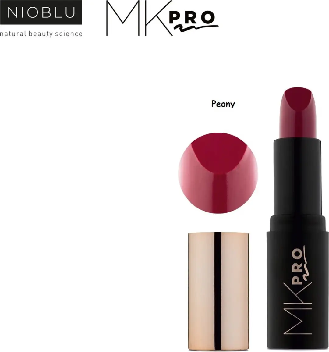 NioBlu MKpro Hydraterende Lippenstift SPF 15