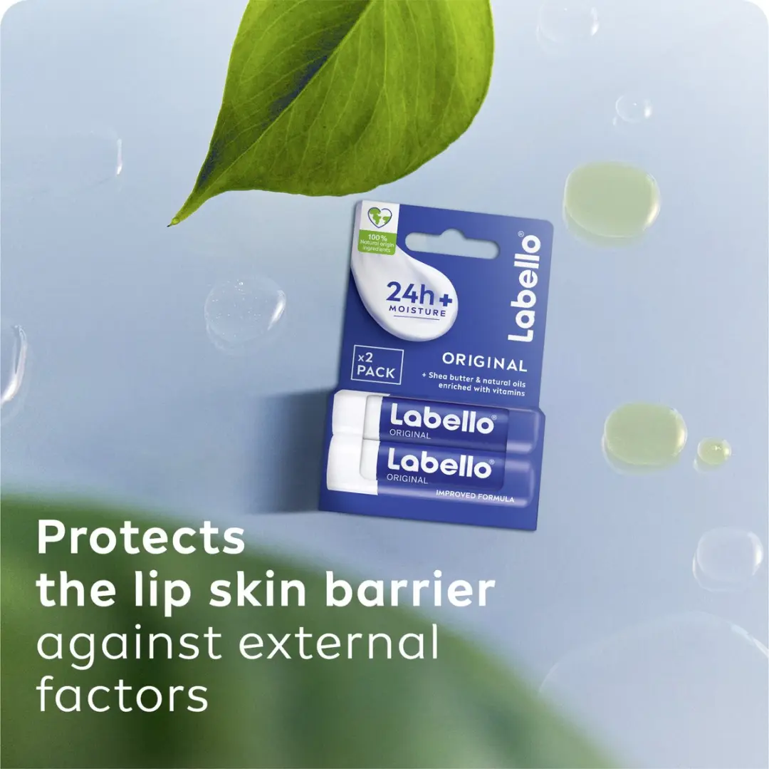 Labello Original Lippenbalsem Duo Stick - 2x9,6g