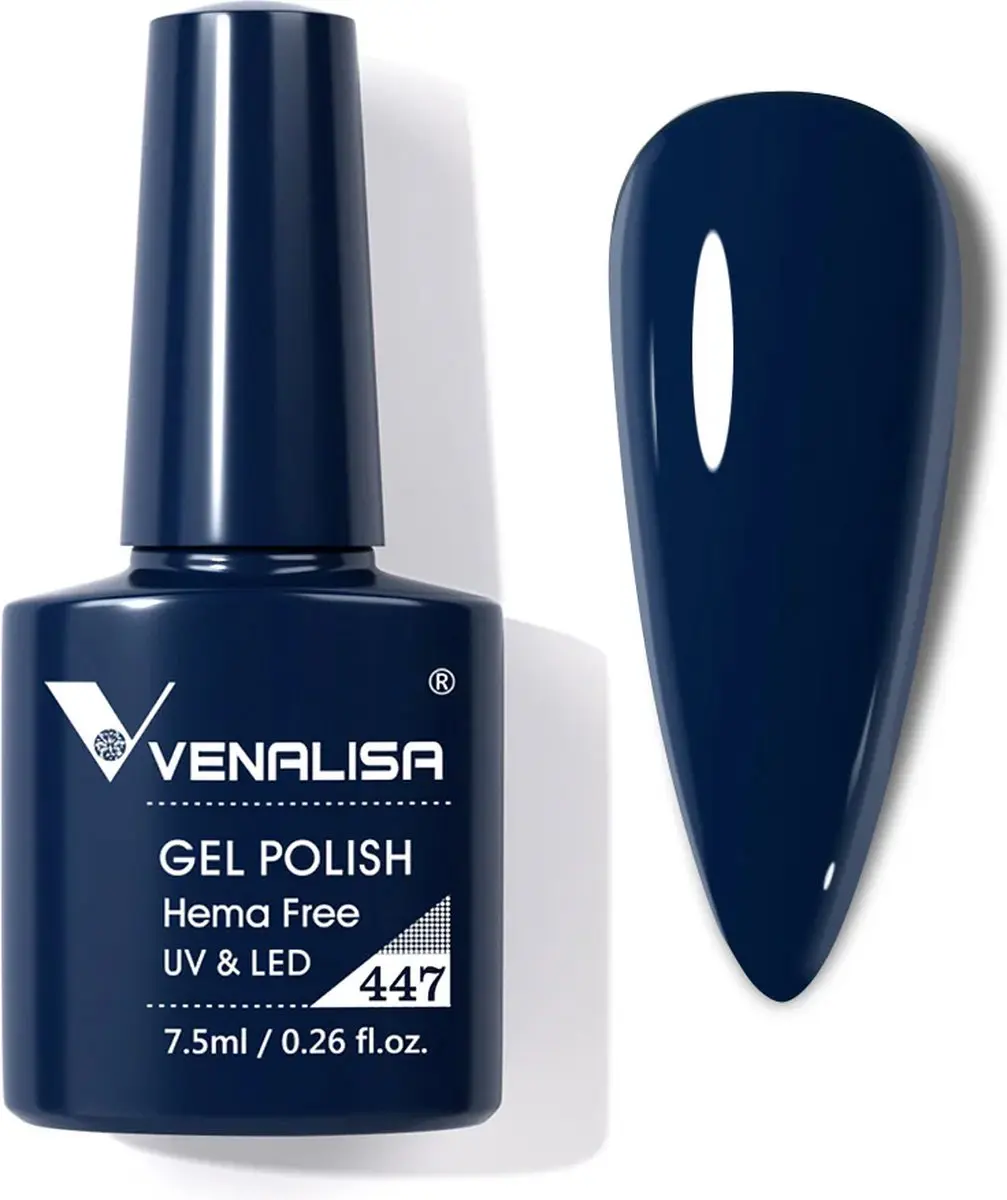 Venalisa UV Gellak Navy Blauw 7.5ml