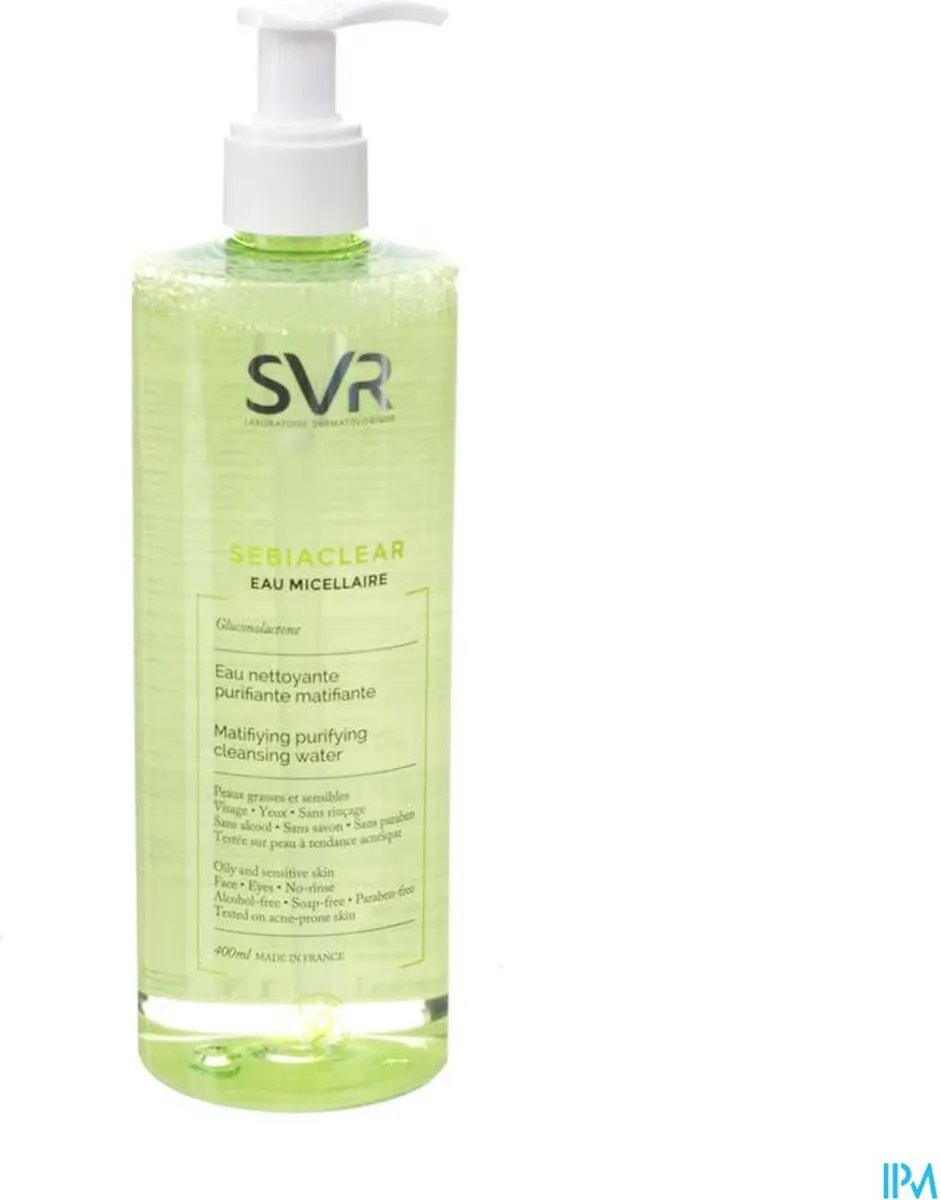SVR Sebiaclear Micellair Water 400ml - afbeelding 6 van 6
