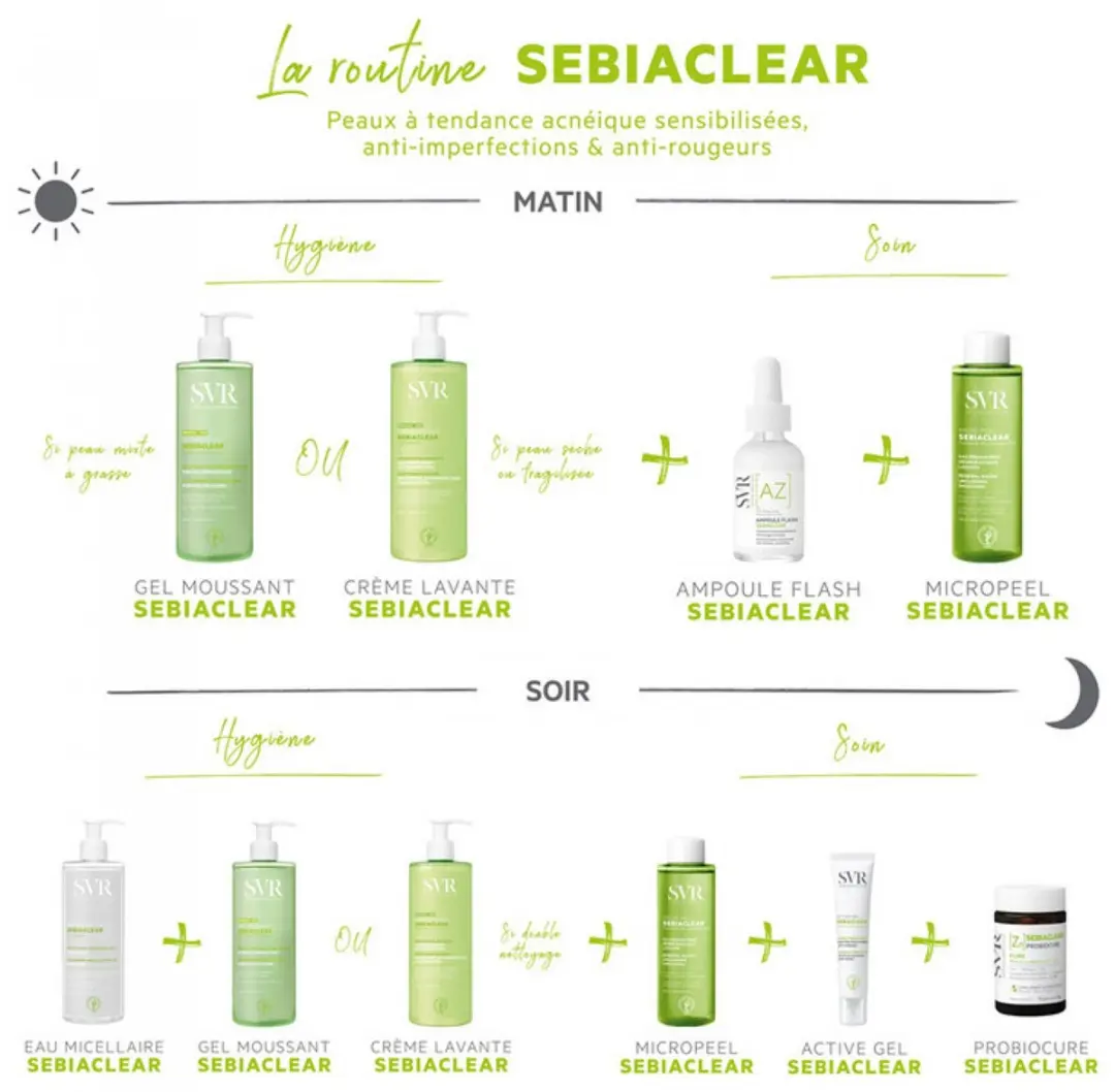 SVR Sebiaclear Micellair Water 400ml