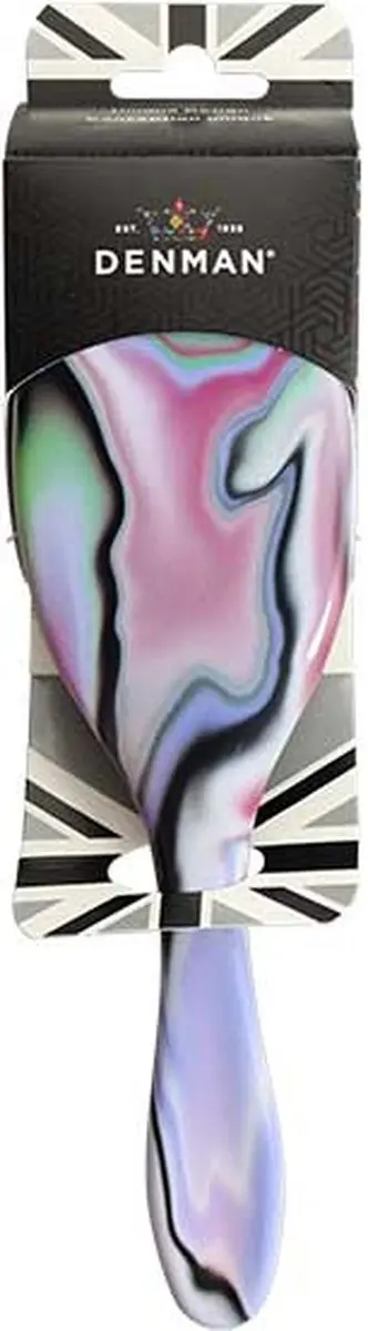 Denman D81 Medium Platte Borstel - Luna Lavender