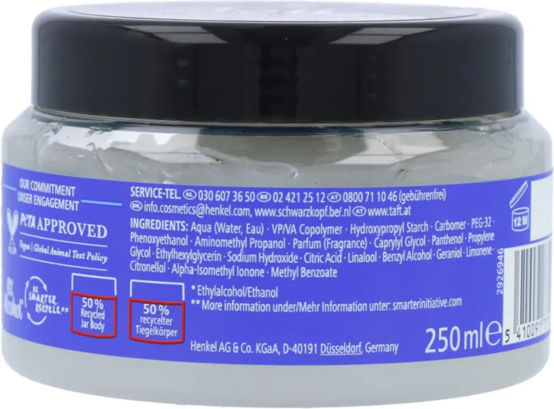 Taft Chaos Geleejelly Extra Strong 250ml - afbeelding 6 van 6