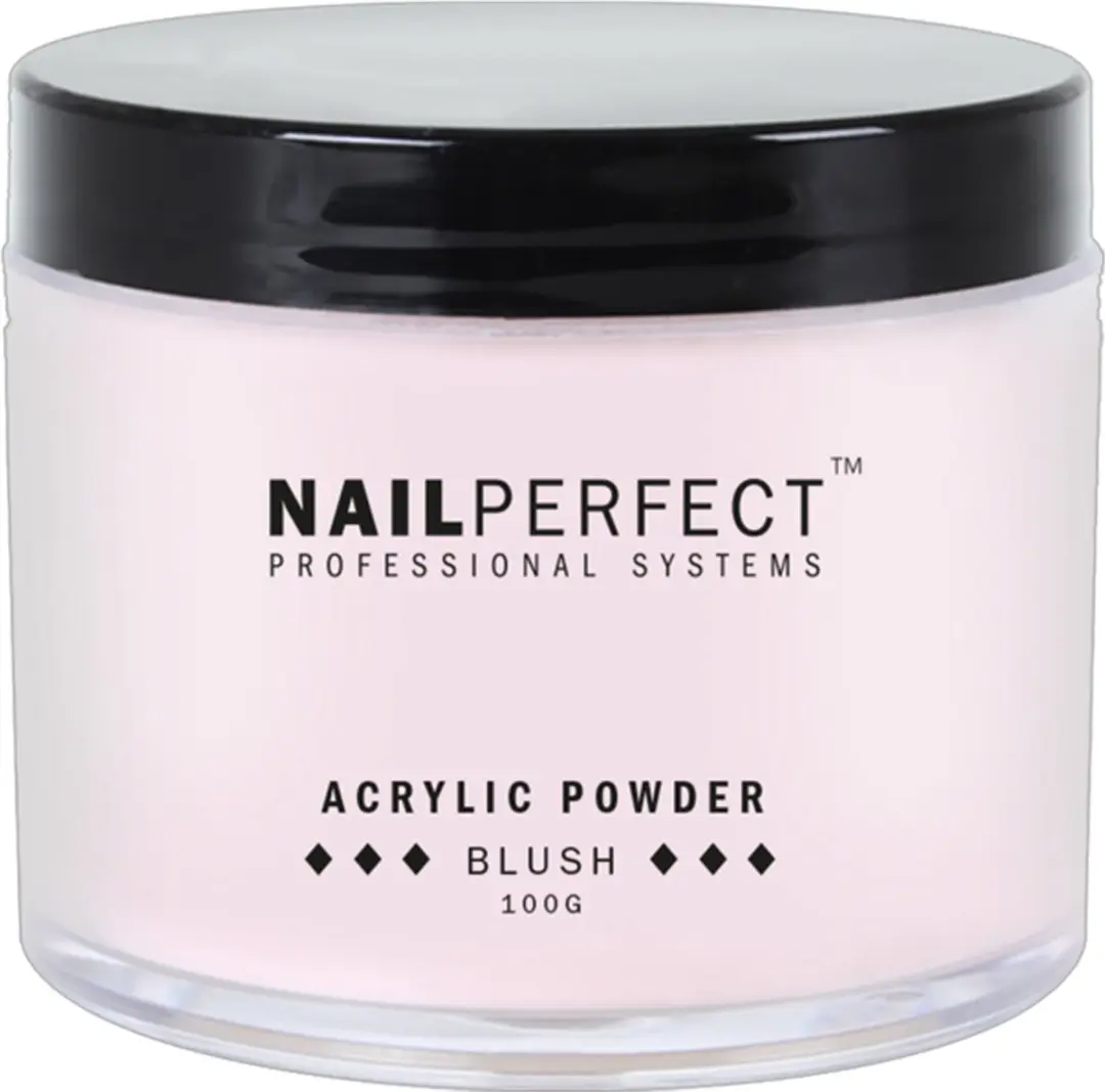 Nail Perfect Powder Blush 100ml - Zwart