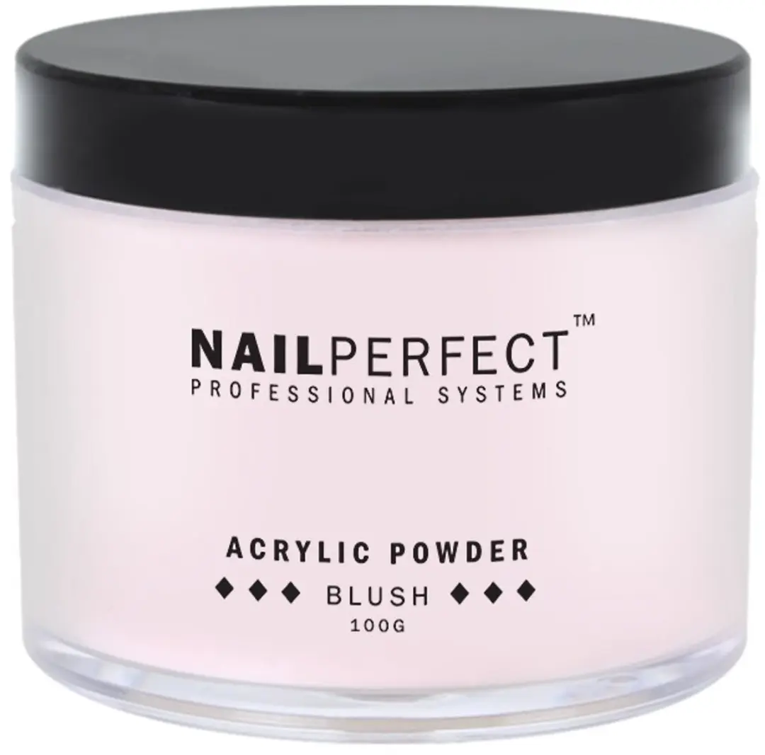 Nail Perfect Powder Blush 100ml - Zwart
