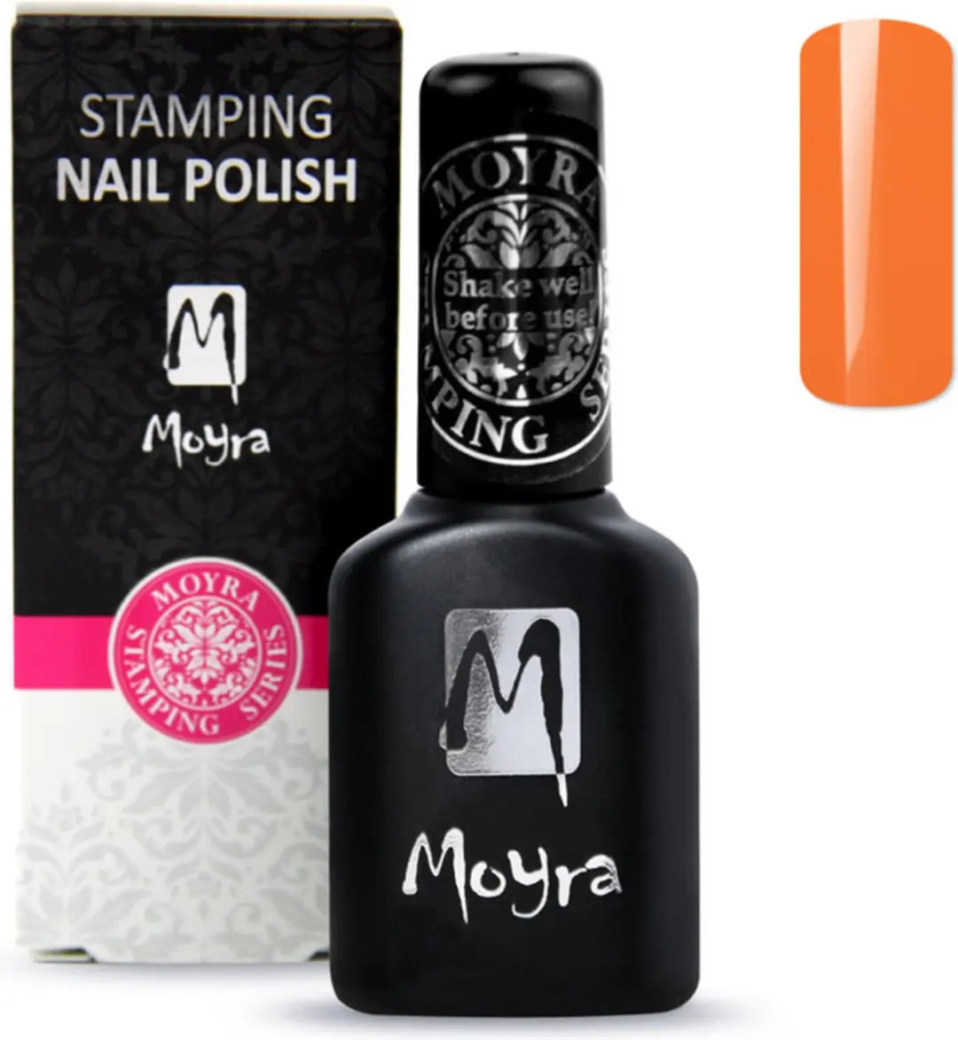 Moyra Smart Stamping Nagellak SPS 07 Oranje