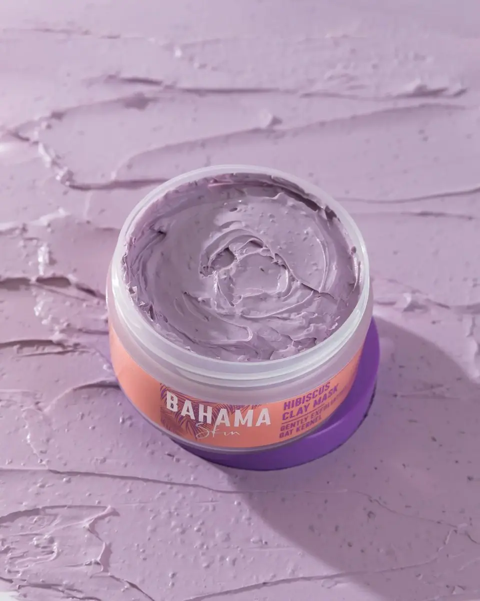 Sosu Bahama Skin Hibiscus Clay Mask 50ml - Paars