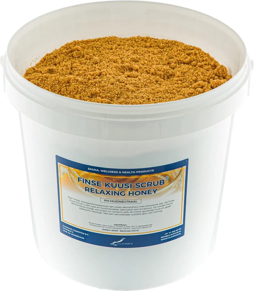Splashbox Cosmetics Kuusi Scrub Relaxing Honey 10L