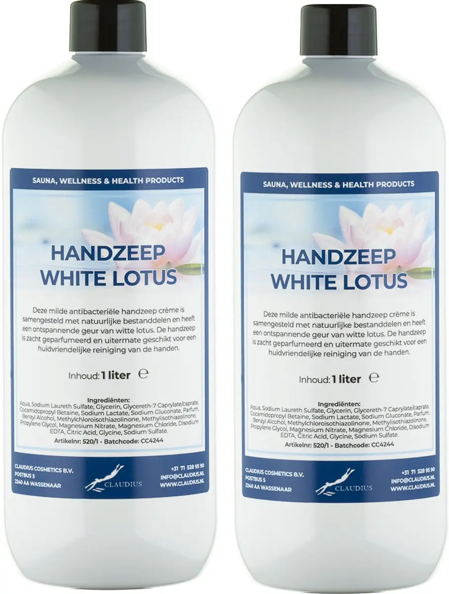 Splashbox Cosmetics Handzeep White Lotus 1L