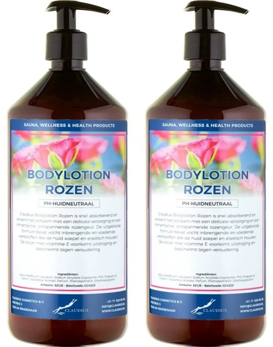 Splashbox Cosmetics Rozen Bodylotion 2 Liter
