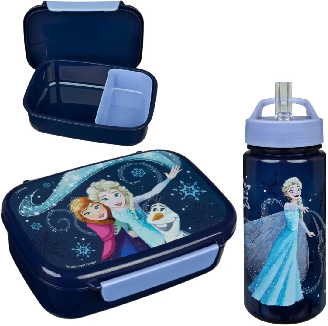 Disney Frozen Lunchset Meerkleurig - 2 Stuks