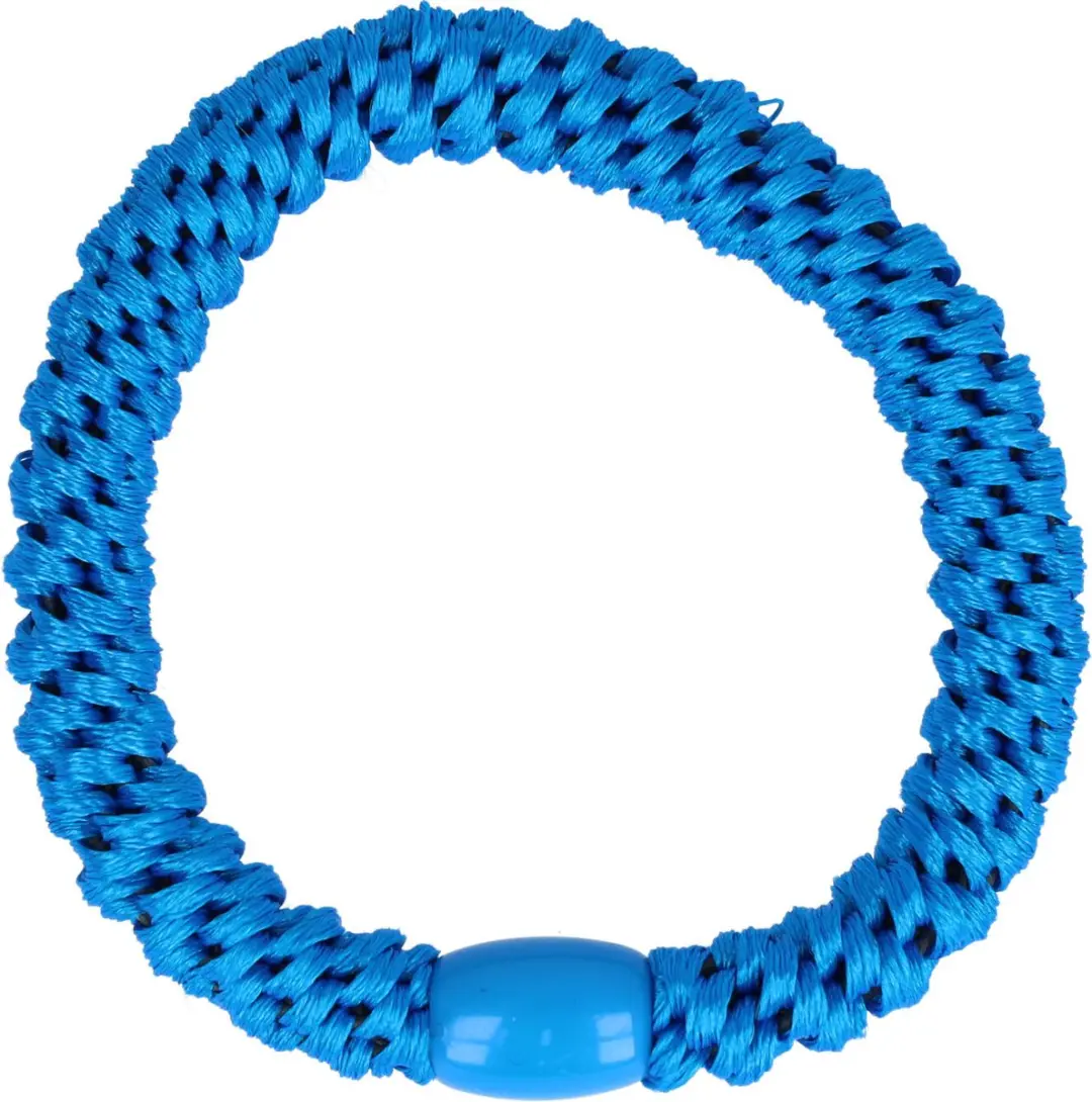 Haarsoires Haarelastieken Basic Blauw - Set van 5