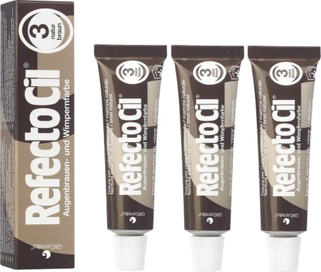 RefectoCil Wenkbrauw- en Wimperverf Nr. 3 Bruin