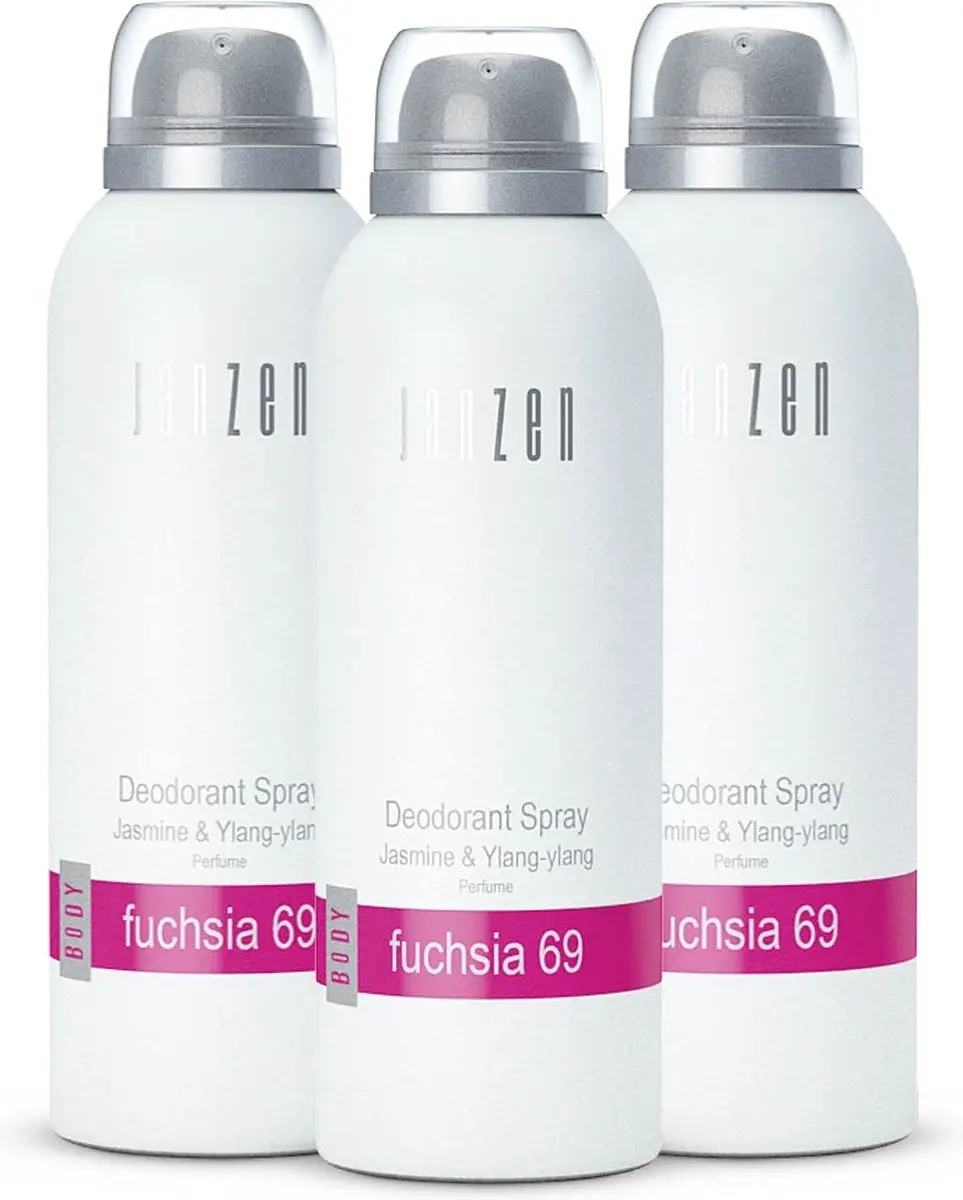 Janzen Deodorant Spray Fuchsia