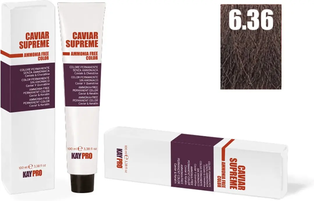 KayPro Caviar Supreme 6.36 Permanent Haarkleuring 100ml - Donker Blond