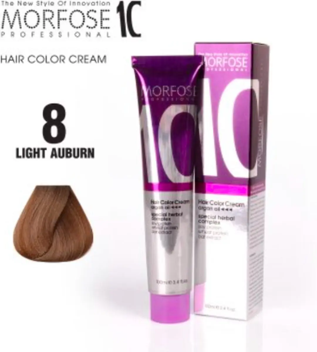 Morfose Color Cream 8 Light Auburn