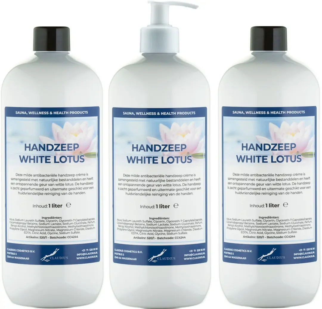 Splashbox Cosmetics Handzeep White Lotus 1L