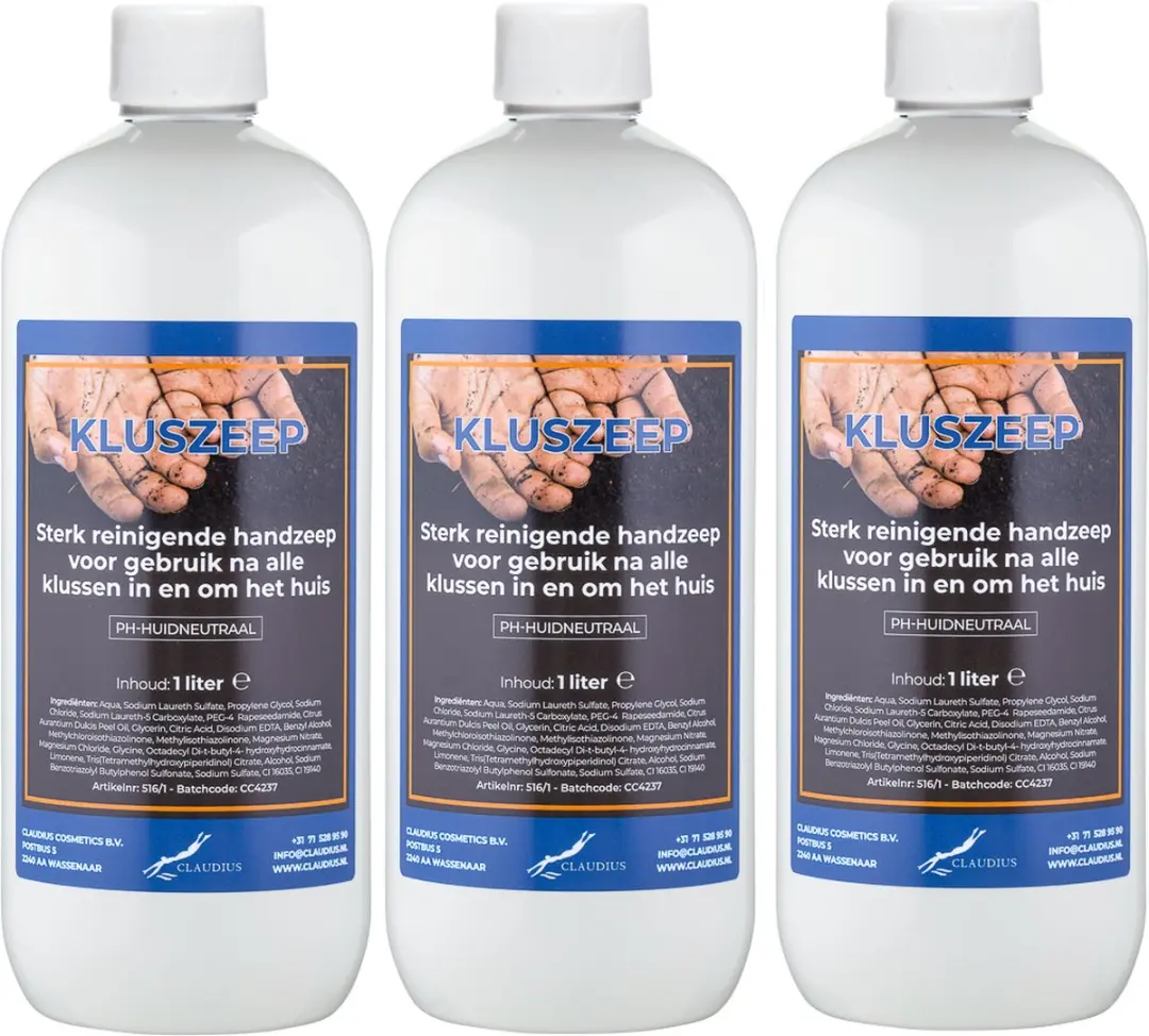 Splashbox Cosmetics Kluszeep 3x1L
