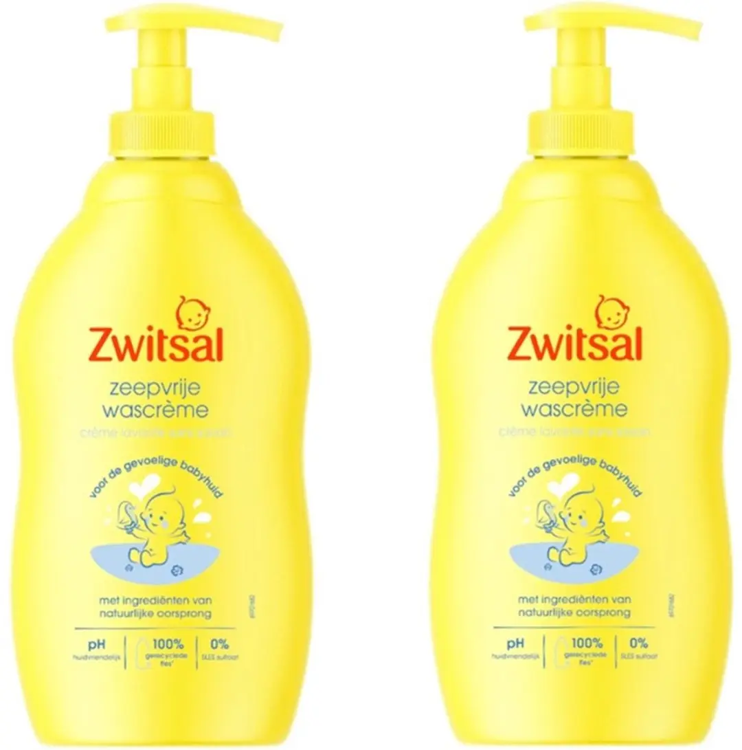 Zwitsal Zeepvrije Wascrème 400ml