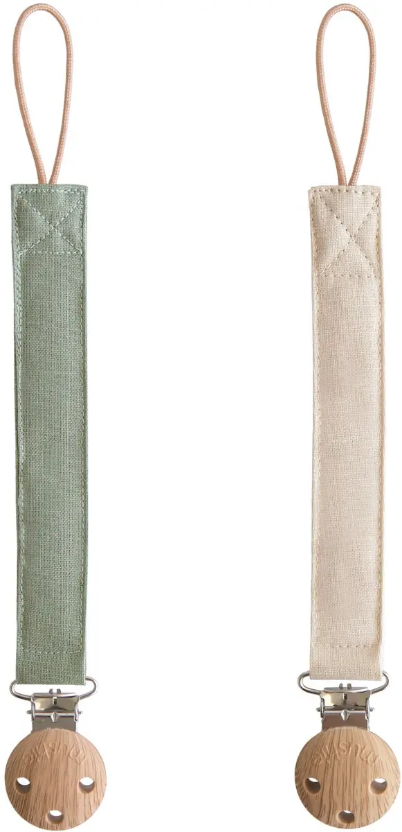 Mushie Fopspeenkoord 2-Pack