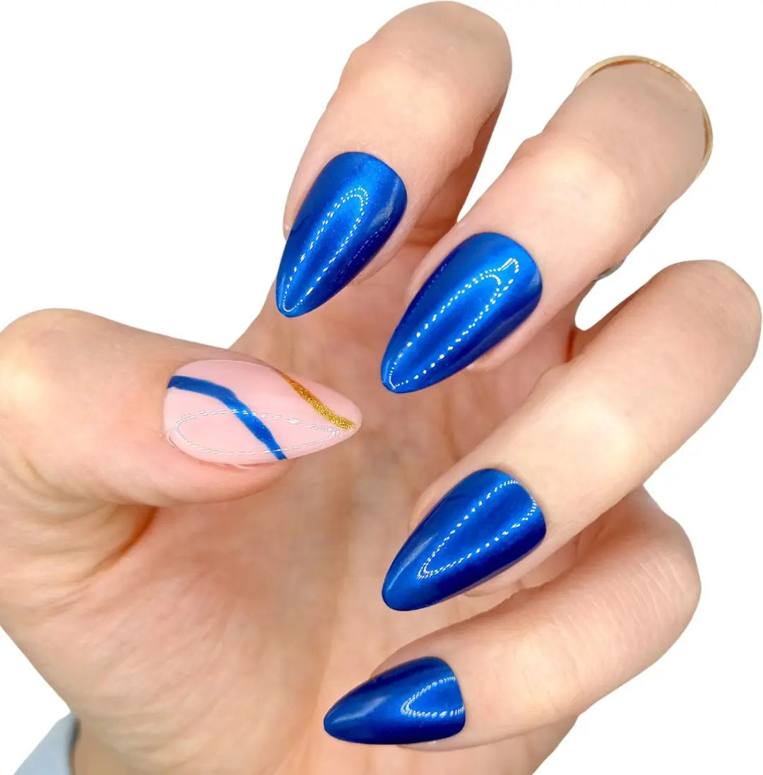 SD Press on Nails B-126 Plaknagels