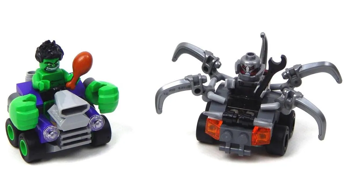 LEGO Super Heroes Mighty Micros Hulk vs. Ultron 76066 - 80 Stukken