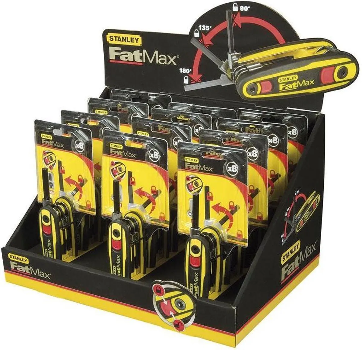 Stanley FatMax Stiftsleutelset 8-delig - 0-97-552 - afbeelding 6 van 6