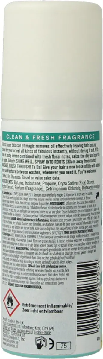 Batiste Dry Shampoo Original 50ml