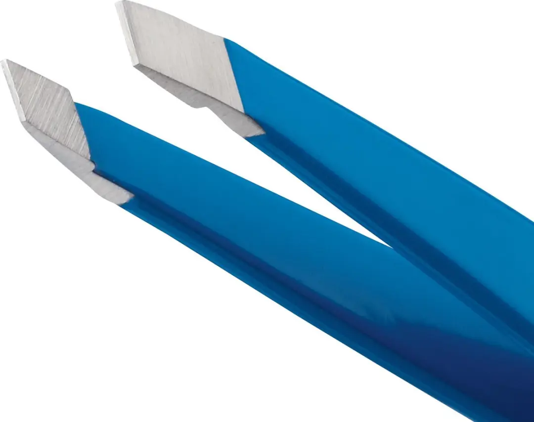 Tweezerman Mini Slant Pincet Bahama Blue - Epileren